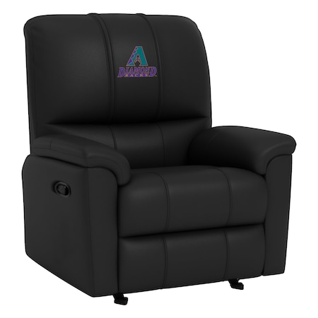 Dreamseat Rocker Recliner with Arizona Diamondbacks Cooperstown Primary XZ52031CDRRBLK-PSCOOP0001